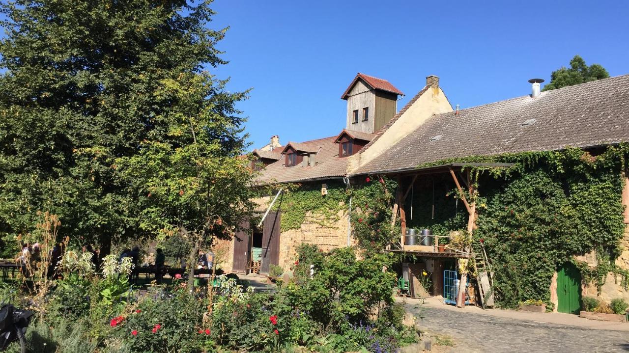 Blaues Haus Apartman Niederdorfelden Kültér fotó